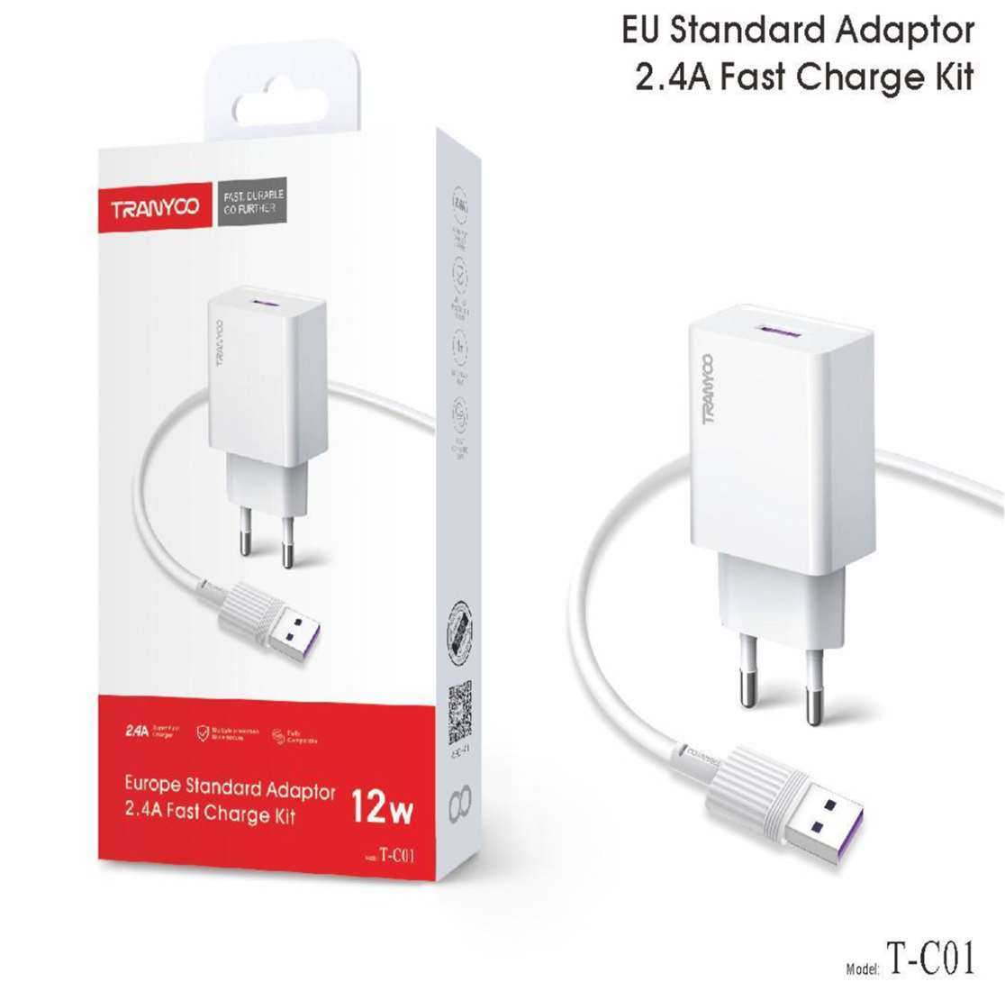 USB Ladegerät 12 W + Kabel