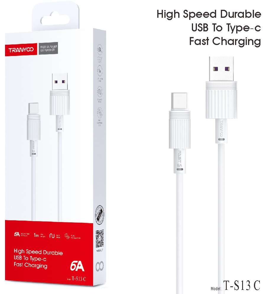 USB-A auf USB-C Ladekabel