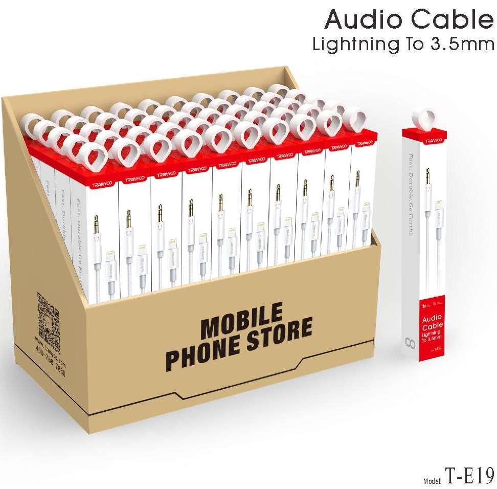 USB-C / Lightning-kompatibler 3,5-mm-Audioadapter
