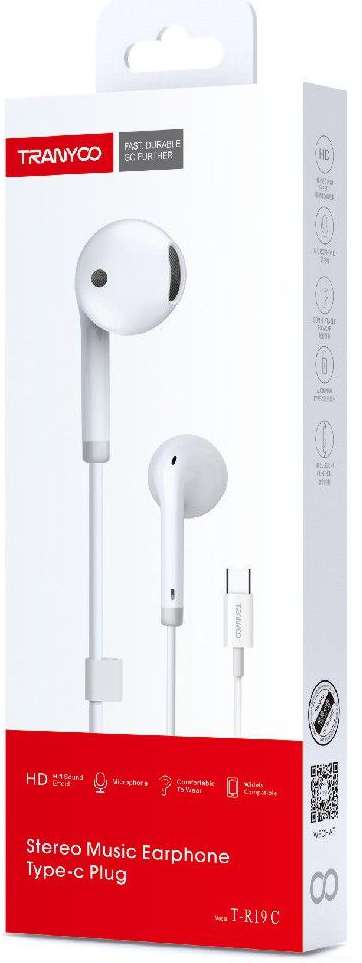 USB-C Flachkopfhörer